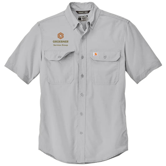Carhartt Men's Steel Force Solid Short Sleeve Shirt
