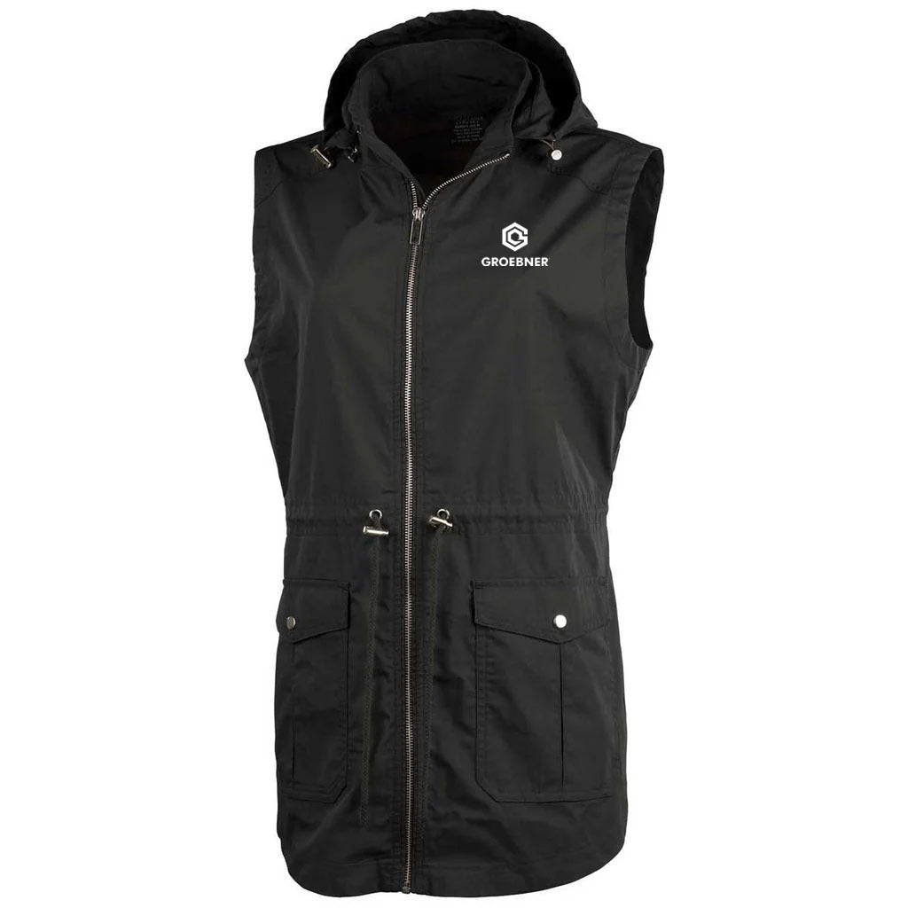 Charles River Women's Black Bristol Utility Vest