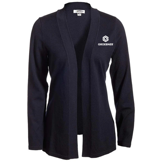 Edwards Women's Navy Open Cardigan