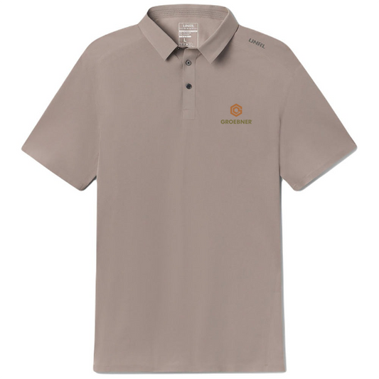 UNRL Men's Taupe Legend Polo