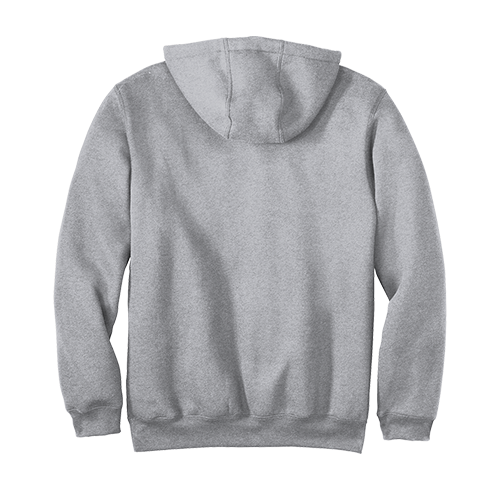 Carhartt Men's Heather Grey Midweight Hooded Sweatshirt