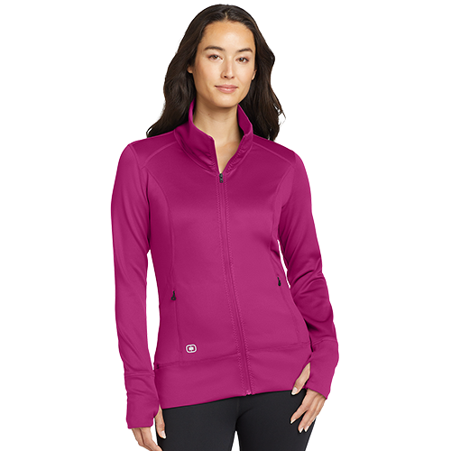 OGIO Endurance Women's Flush Pink Fulcrum Full-Zip