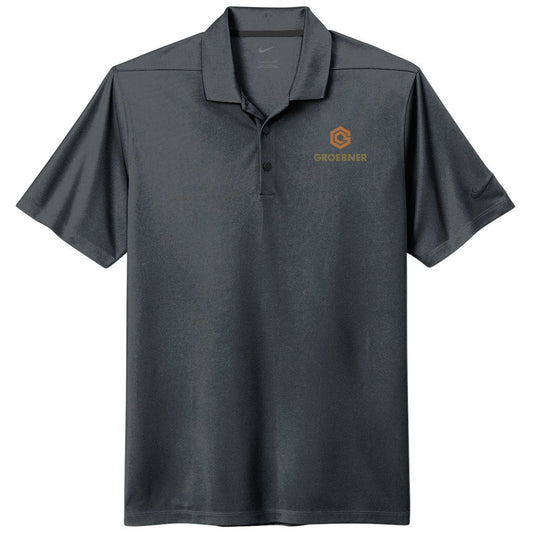 Nike Men's Anthracite Dri-FIT Micro Pique 2.0 Polo