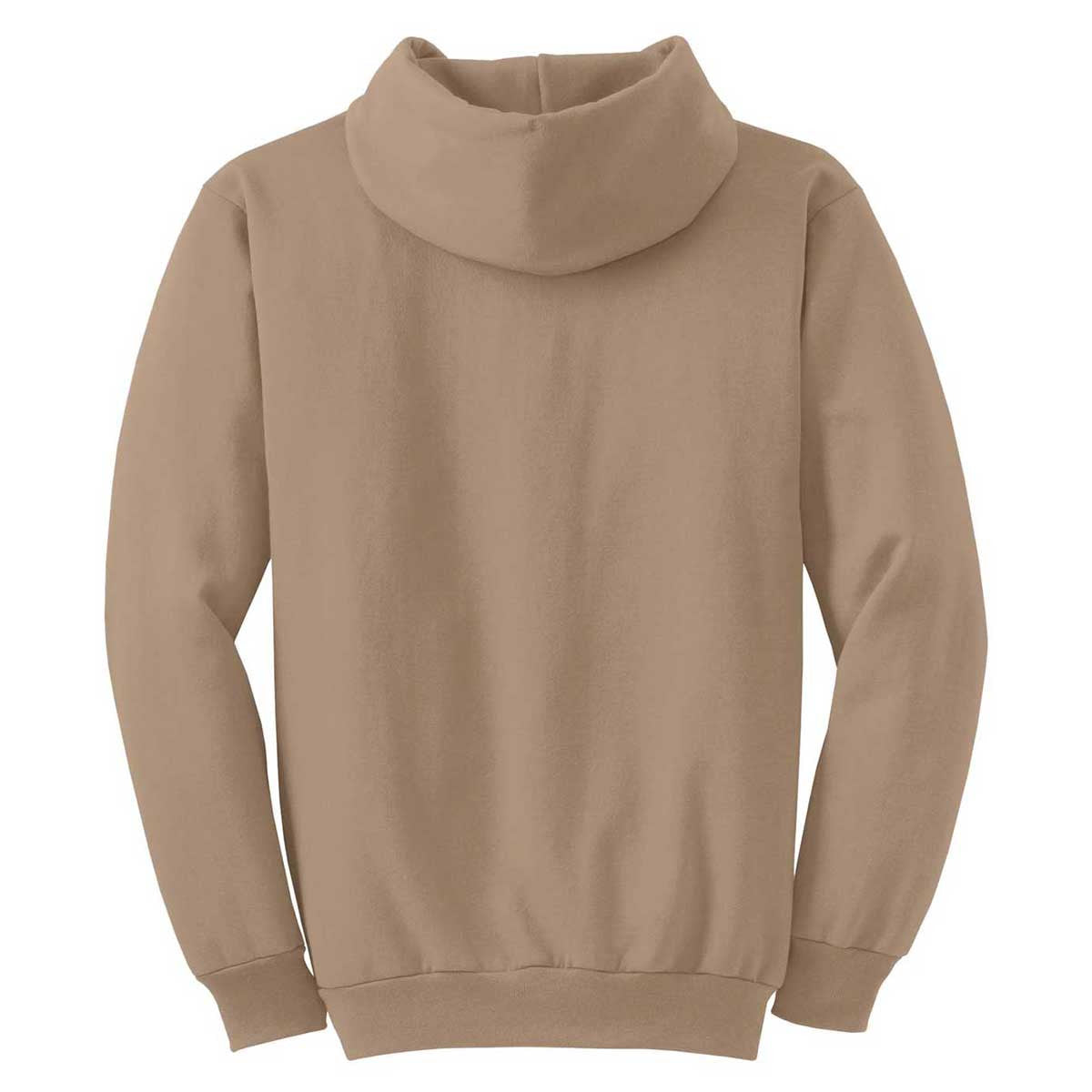 Port & Company Sand Hooded Sweatshirt