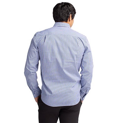Cutter & Buck Men's Tour Blue Easy Care Stretch Shirt