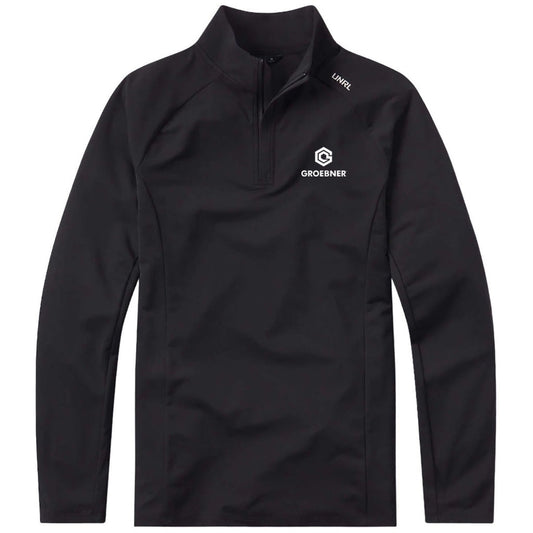 UNRL Men's Black Highlands Quarter Zip