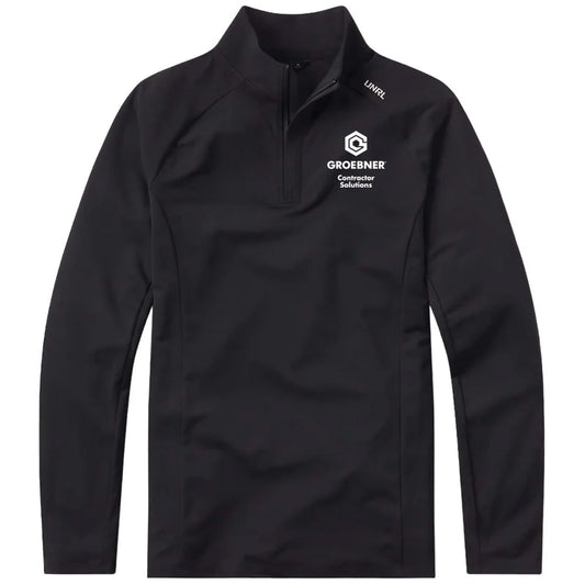 UNRL Men's Black Highlands Quarter Zip