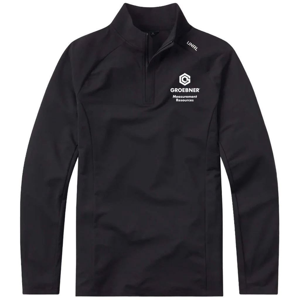 UNRL Men's Black Highlands Quarter Zip