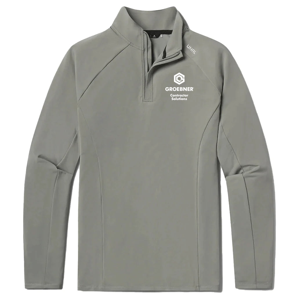 UNRL Men's Eucalyptus Highlands Quarter Zip