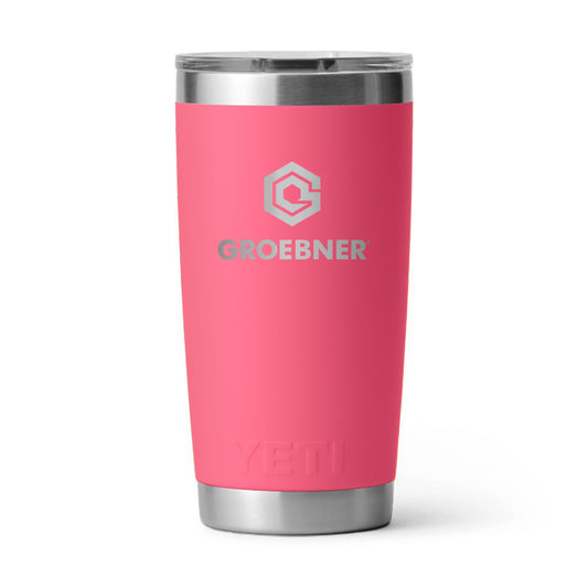 YETI Tropical Pink Rambler 20 oz. Tumbler