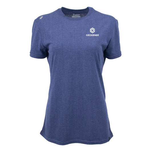 Zusa Women's True Navy Heather Tamarac Tee