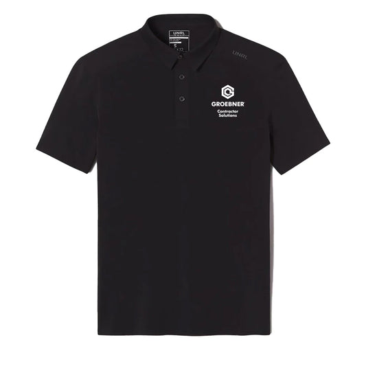 UNRL Men's Matte Black Legend Polo